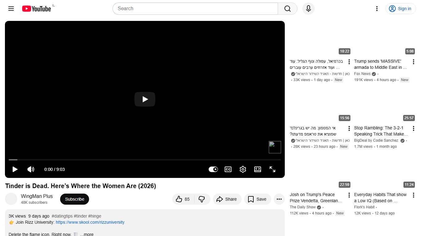 Tinder is Dead. Here’s Where the Women Are (2026) - YouTube